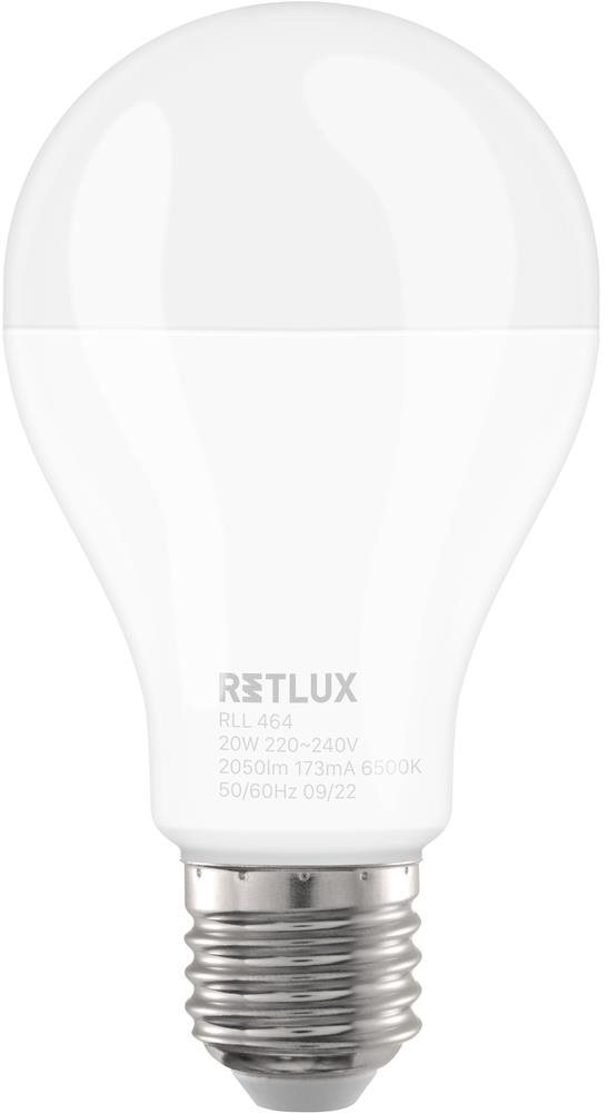 RETLUX RLL 464 A67 E27 bulb 20W DL LED izzó