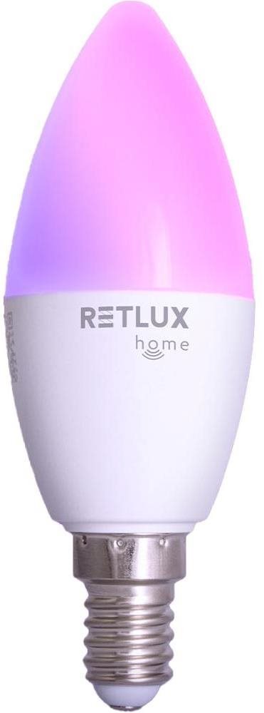 RETLUX RSH 100 C37, E14, 4,5 W, RGB, CCT LED-Birne