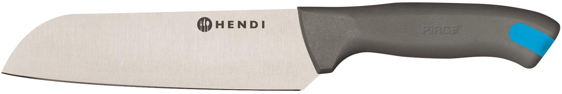 Hendi Nůž kuchařský s vroubkovanou čepelí, v asijském stylu Santoku...