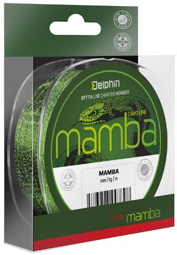 Delphin Mamba feeder Kamufláž 200 m 0,26 mm 5,2 kg Silon na ryby