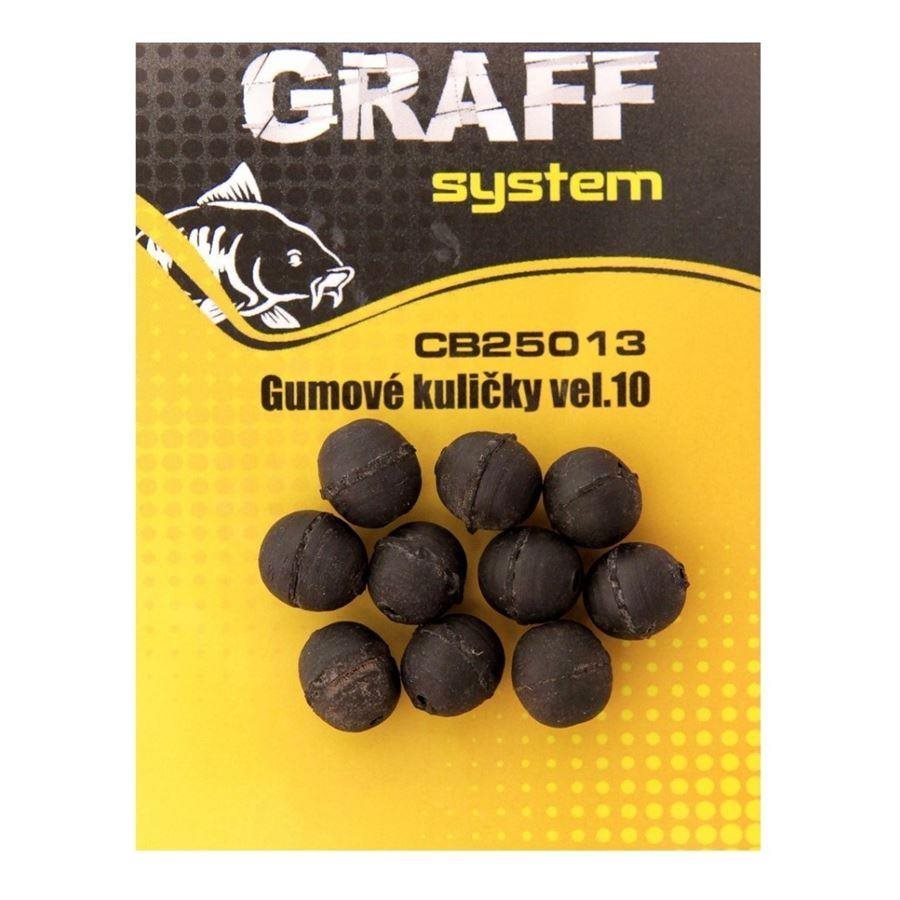 Graff Gumové guľôčky Veľkosť 10 10 ks Korálik