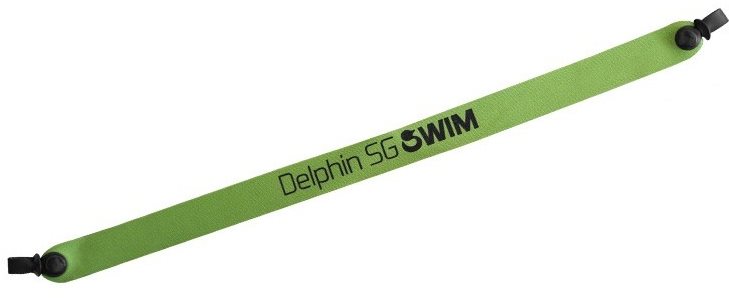 Delphin Plávajúci popruh na okuliare Swim Zelený Popruh