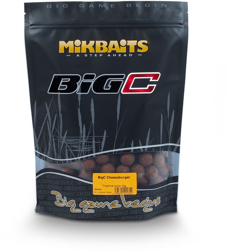 Mikbaits BiG Boilie BigC Cheeseburger 20 mm 1 kg Boilies