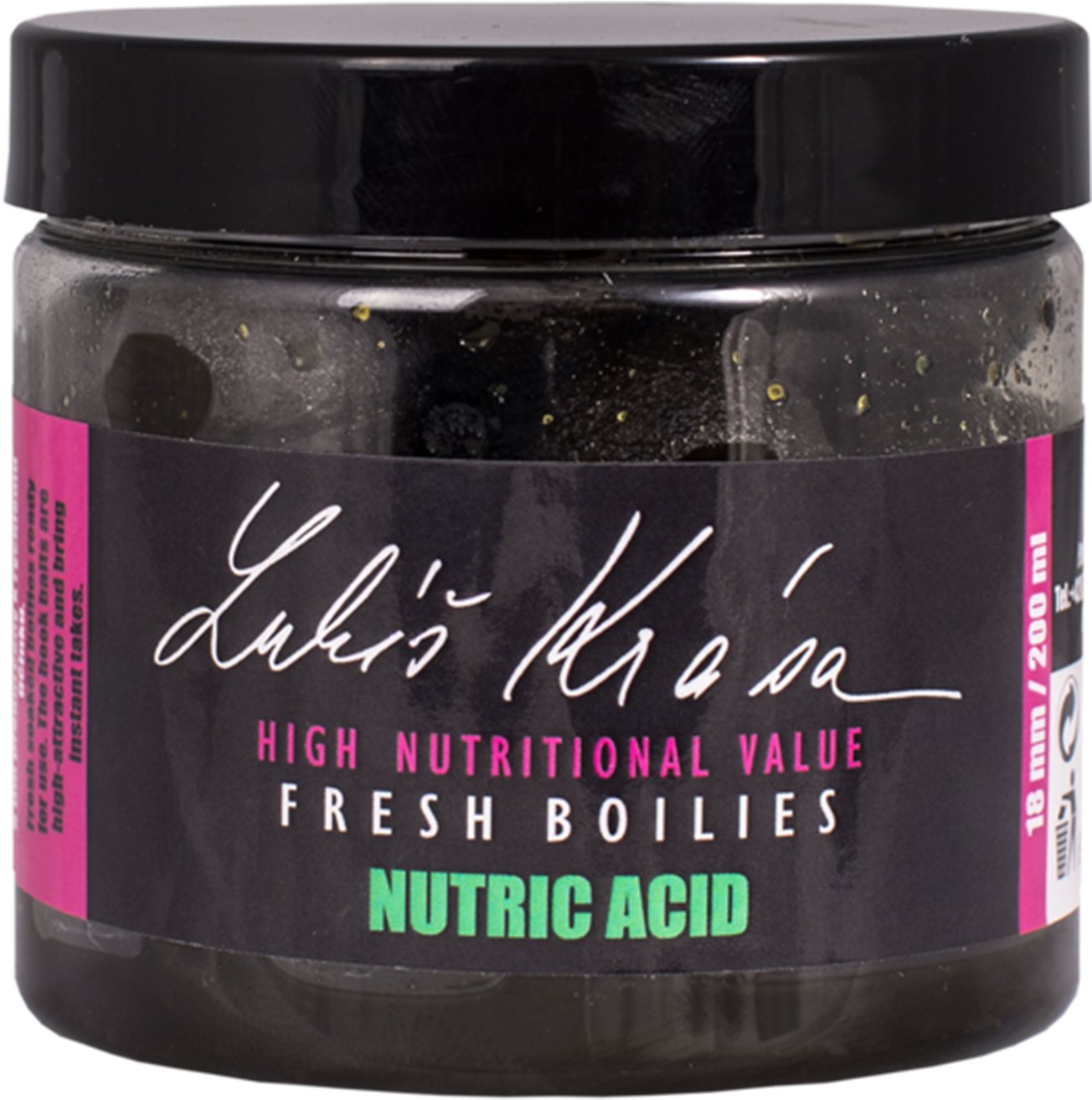 LK Baits Fresh Boilies Lukas Krasa Nutric Acid 18 mm 200 ml Boilies