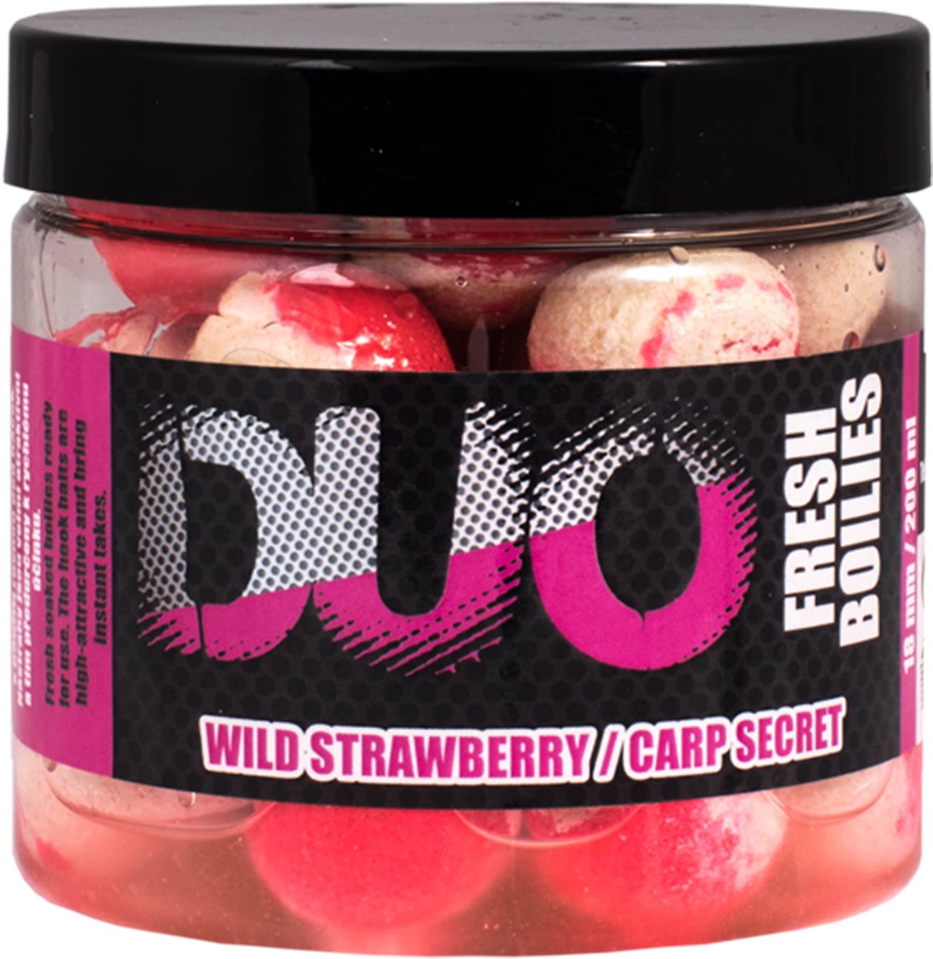 LK Baits Fresh Boilie DUO X-Tra Wild Strawberry/Carp Secret 18 mm...