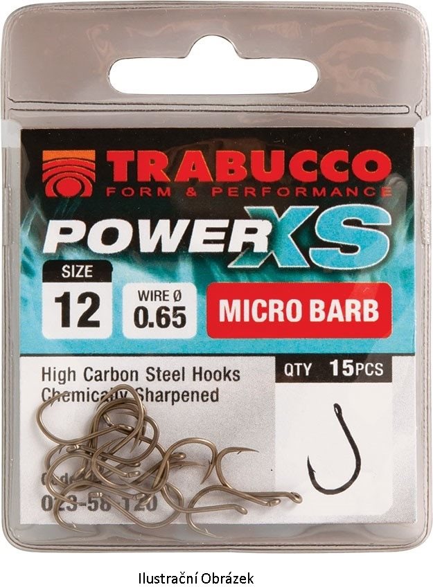 Trabucco Power XS Veľkosť 14 15 ks Háčik na ryby