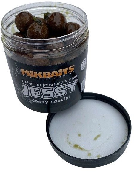 Mikbaits Jessy Boilie v dipe Jessy special 18 mm 250 ml Boilies