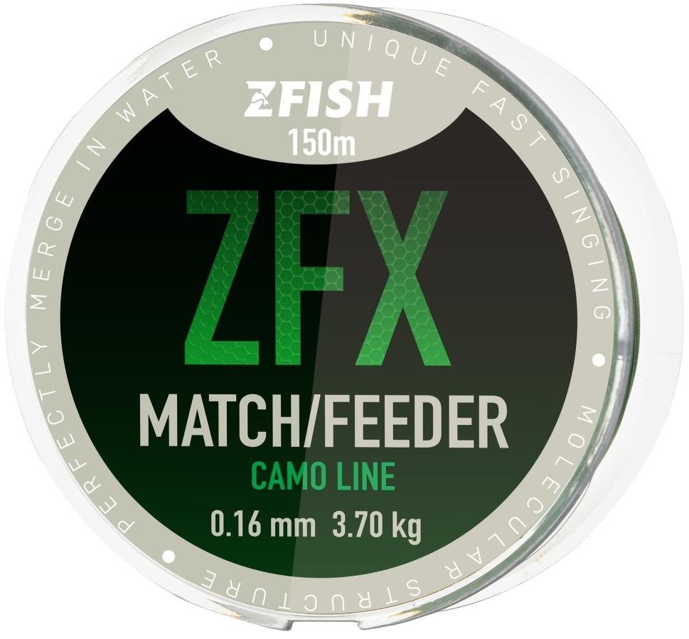 Zfish ZFX Match/Feeder CamoLine 0,16 mm 3,7 kg 150 m Silon na ryby