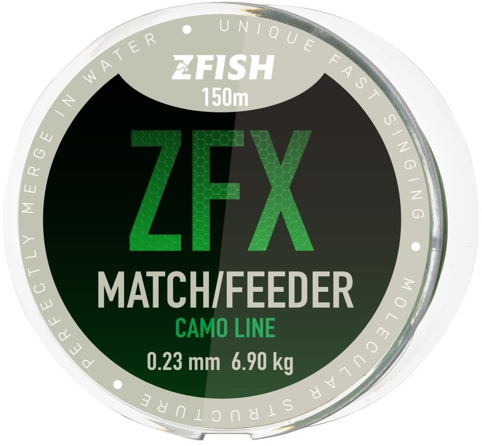 Zfish ZFX Match/Feeder CamoLine 0,23 mm 6,9 kg 150 m Silon na ryby