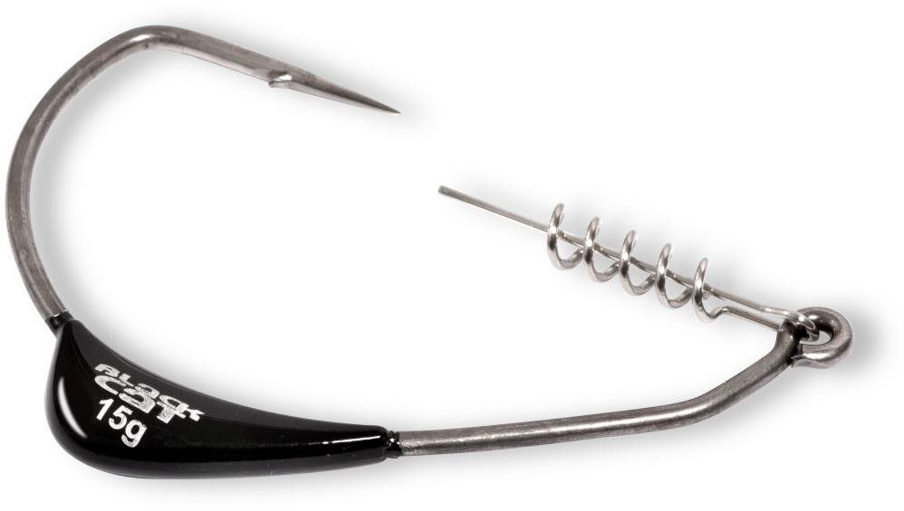 Black Cat Mega-Offset-Hook DG Veľkosť 12/0 20 g Háčik na ryby