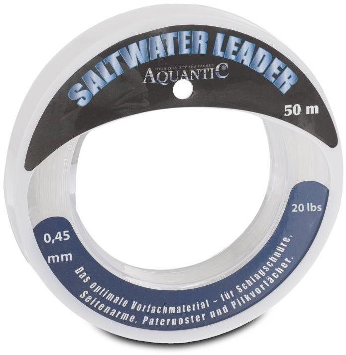 Aquantic Saltwater Leader 1,00 mm 40,8 kg 50 m Silon na ryby