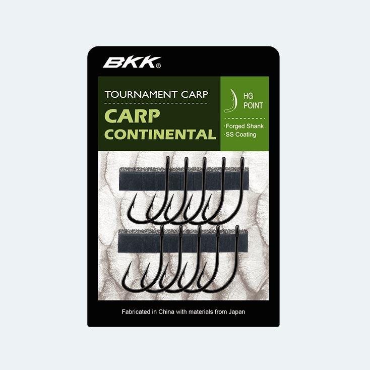 BKK Carp Continental Veľkosť 4 10 ks Háčik na ryby