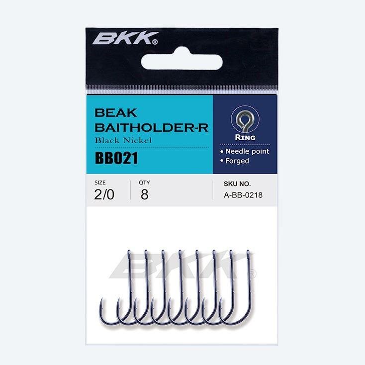 BKK Beak Baitholder-R Veľkosť 1 9 ks Háčik na ryby