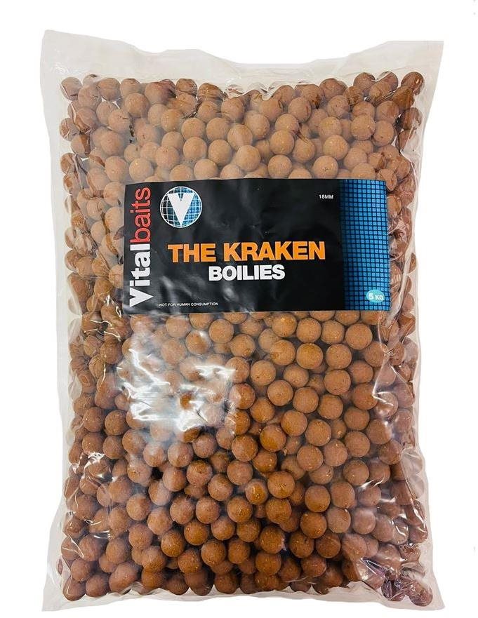 Vitalbaits Boilie The Kraken 18 mm 5 kg Boilies