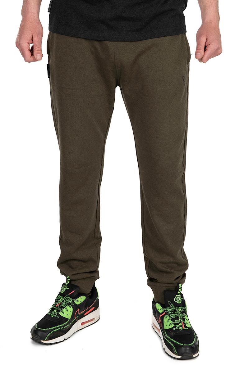 Fox Collection Green/Black Lightweight Joggers, vel. XL Tepláky