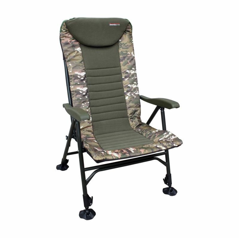Suretti Kreslo Emotion Camo Rybárske kreslo