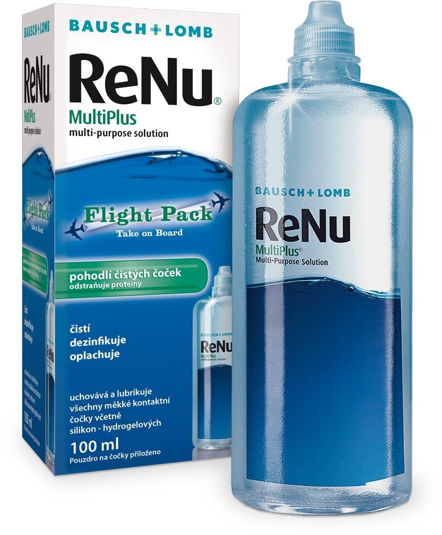 Renu Flight Pack 100 ml Roztok na kontaktné šošovky