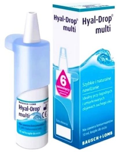 Hyal-Drop multi 10 ml Očné kvapky