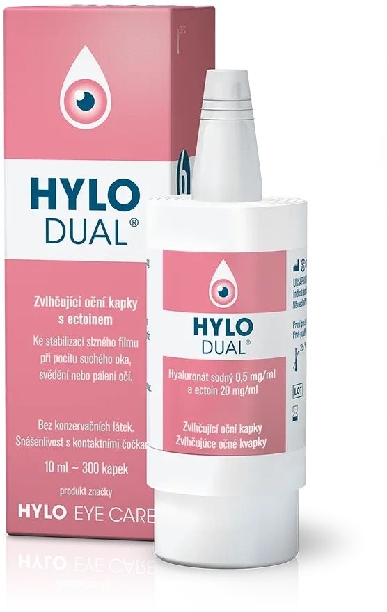 Hylo-Dual 10 ml Očné kvapky