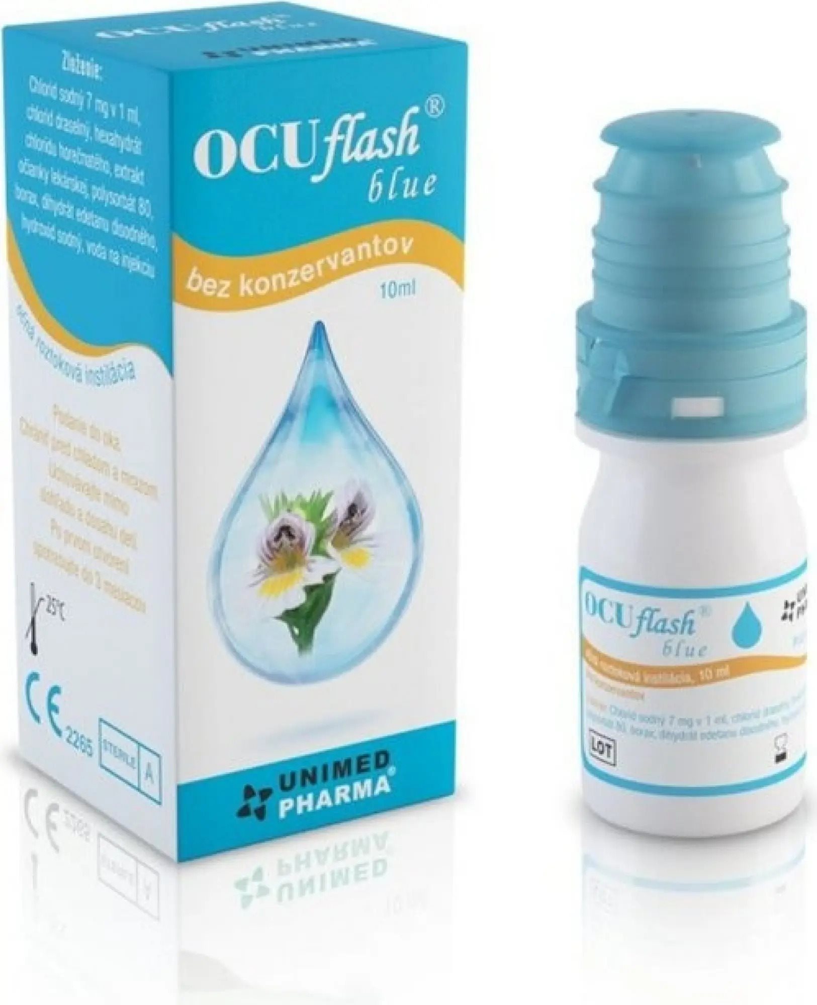 Ocuflash Blue 10 ml Očné kvapky