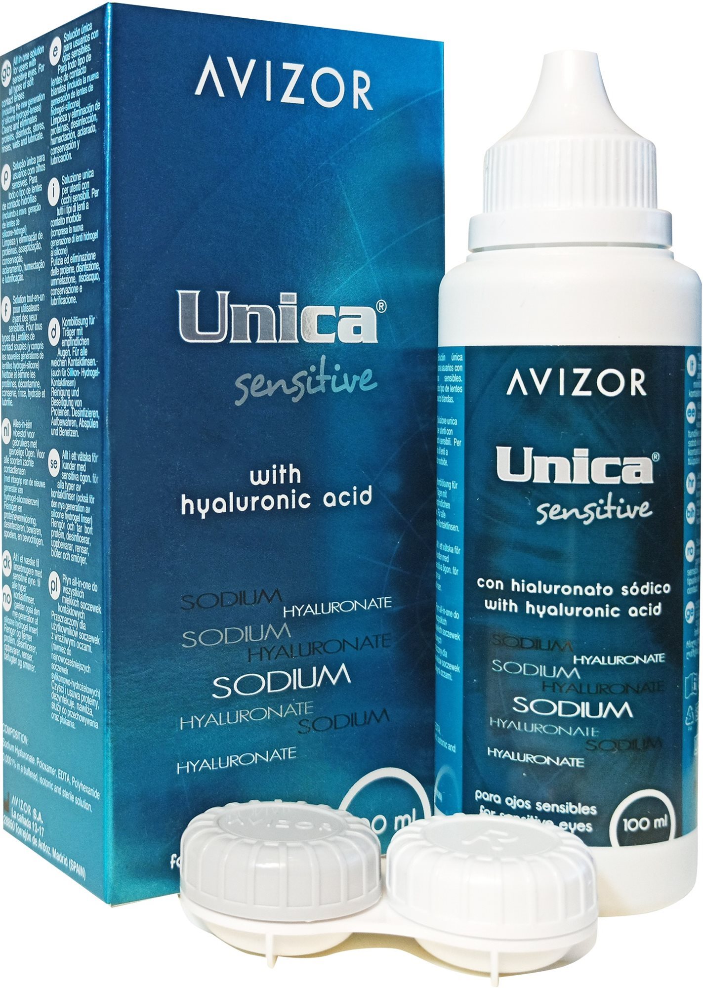 Avizor Unica Sensitive 100 ml Roztok na kontaktné šošovky