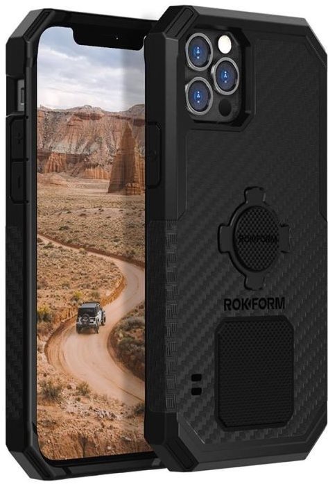 Rokform Rugged für iPhone 12 schwarz Handyhülle