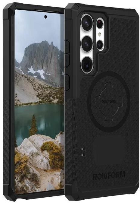Rokform Kryt Rugged pro Samsung Galaxy S23 Ultra, schwarz Handyhülle