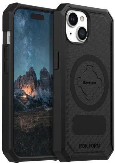 Rokform Hülle Rugged, iPhone 15, schwarz Handyhülle
