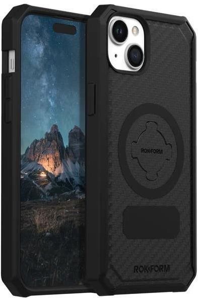 Rokform Hülle Rugged, iPhone 15 Plus, schwarz Handyhülle