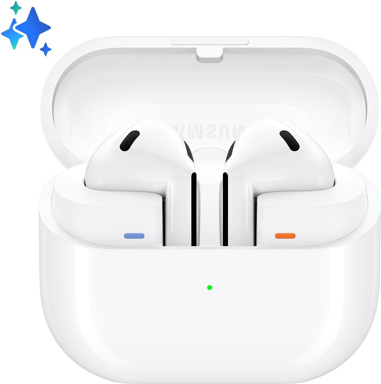 Samsung Galaxy Buds3 biele Bezdrôtové slúchadlá