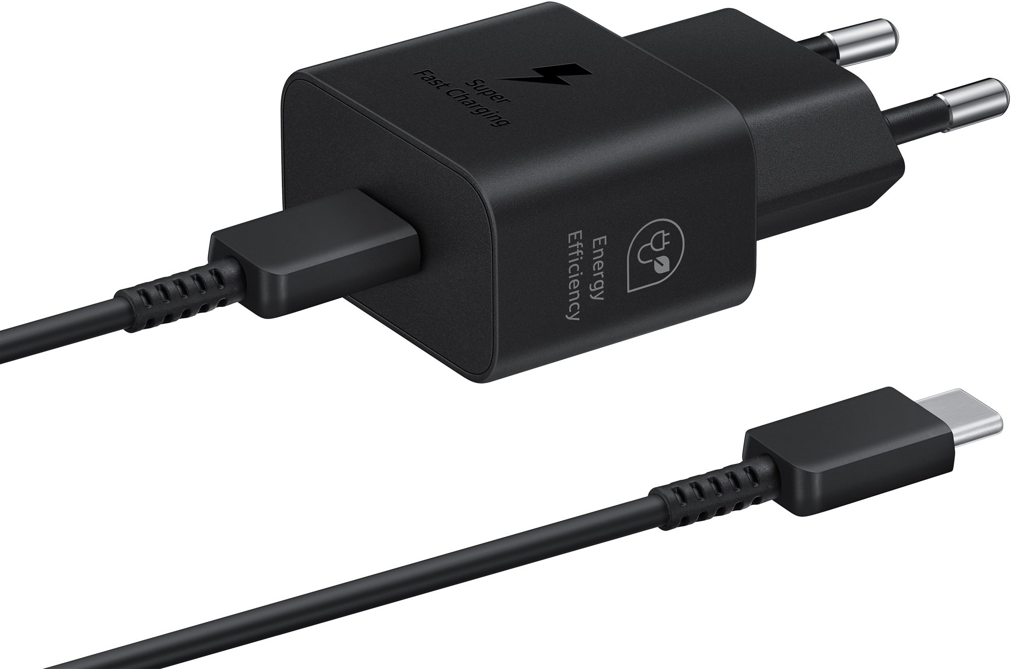 Samsung USB-C, 25W, Black Töltő adapter