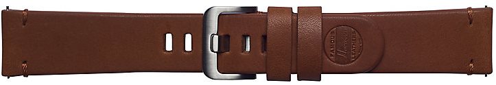 Galaxy Watch Braloba strap Classic Leather 22mm - Essex Brown Armband