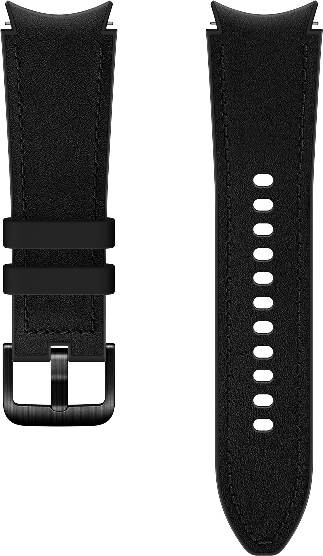 Samsung Hybrid Leather Strap (size S/M) Black Watch Strap