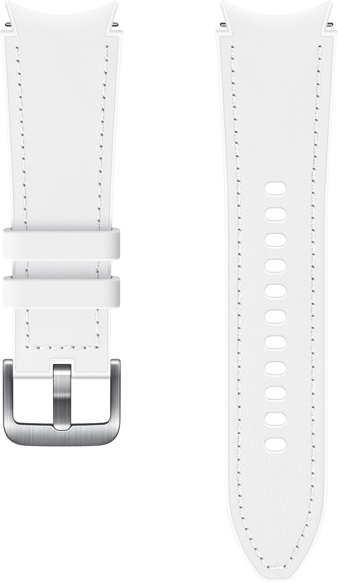 Samsung Hybrid Leather Strap (size S/M) White Watch Strap