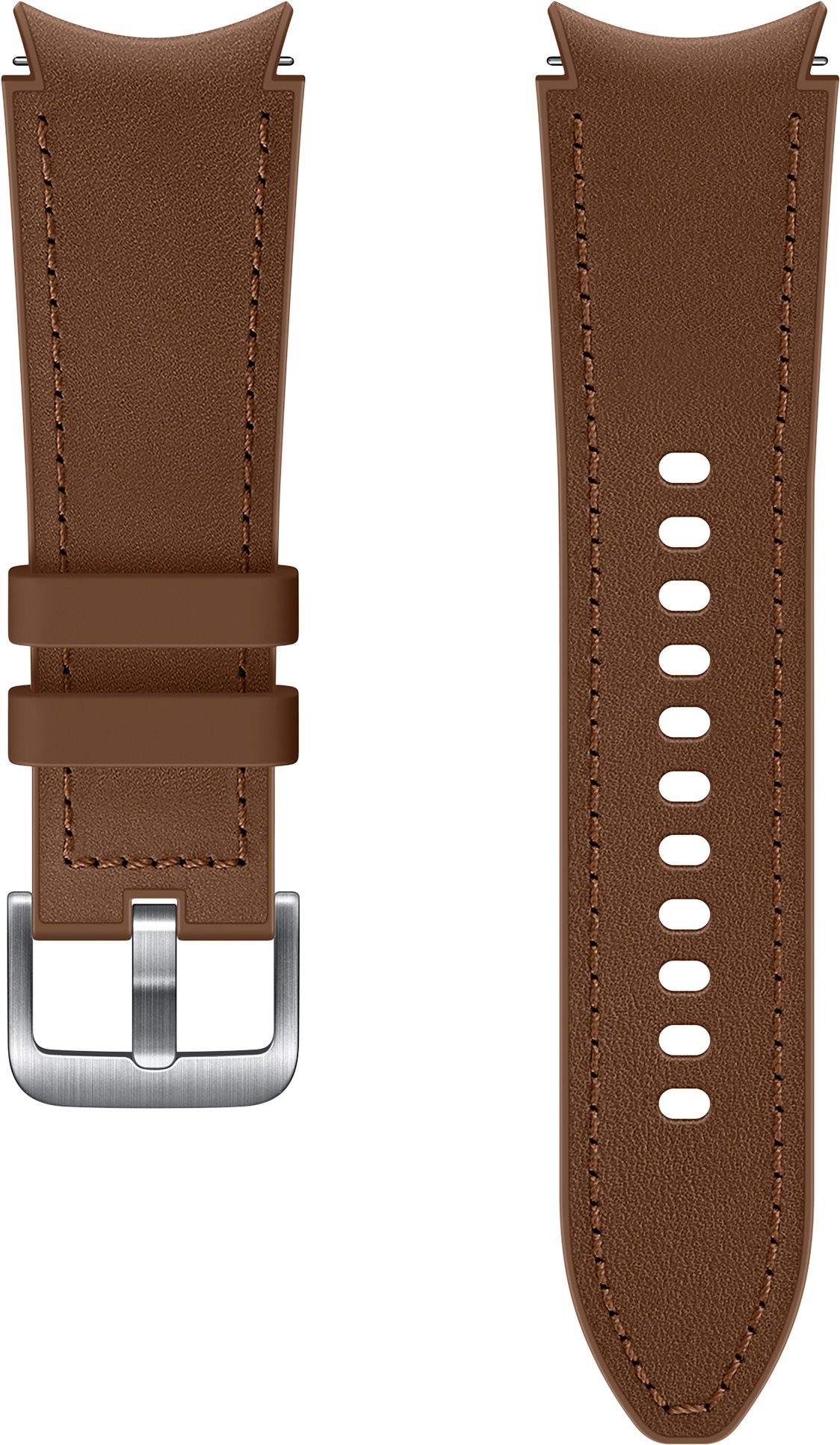 Samsung Hybrid Leather Strap (size S/M) Beige Watch Strap