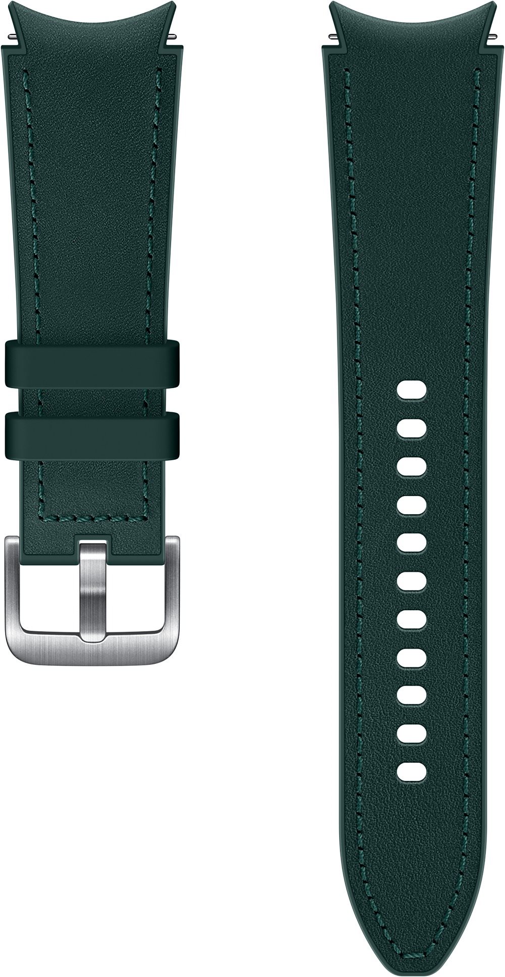 Samsung Hybrid Leather Strap (size M/L) Green Watch Strap