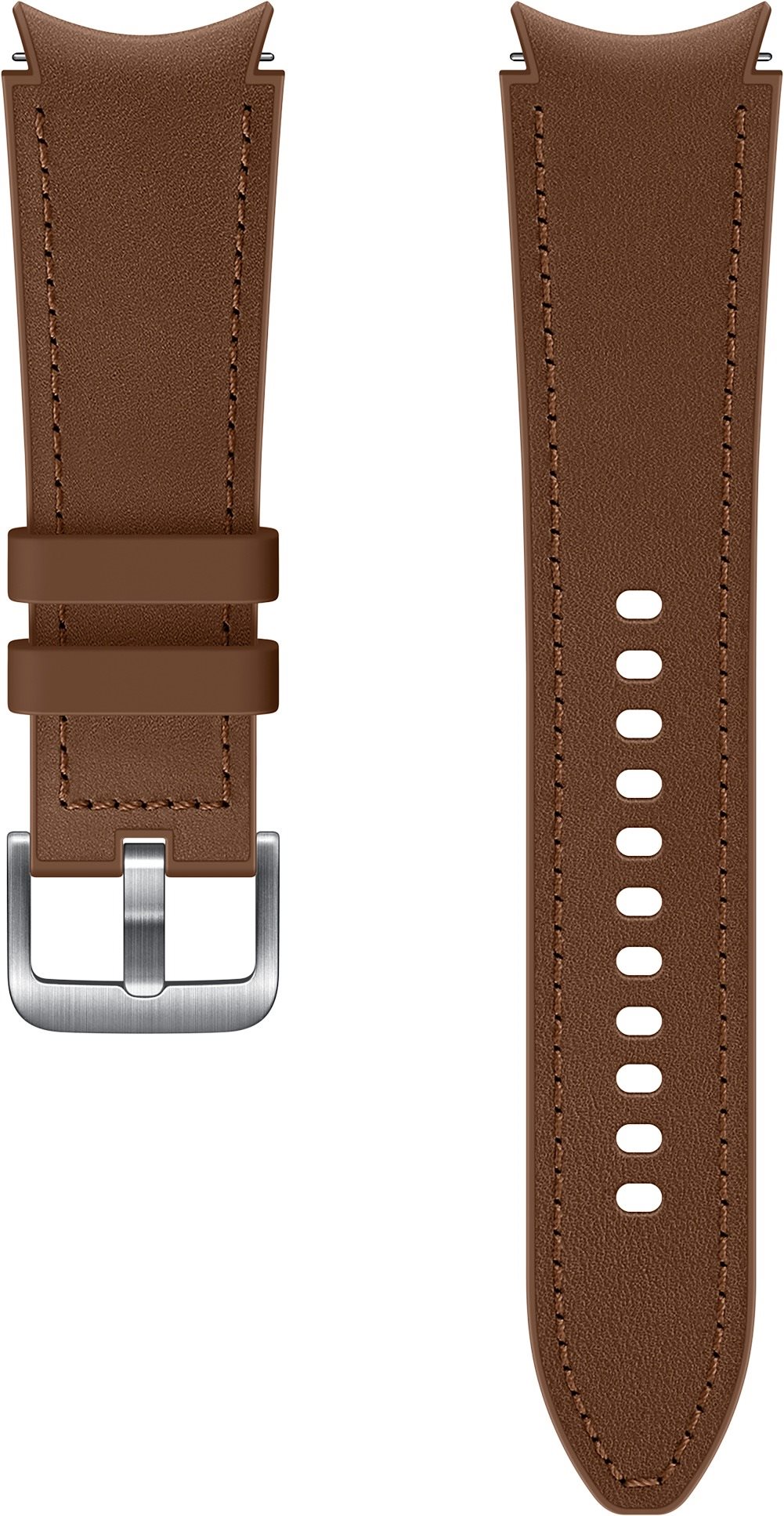 Samsung Hybrid Leather Strap (size M/L) Beige Watch Strap