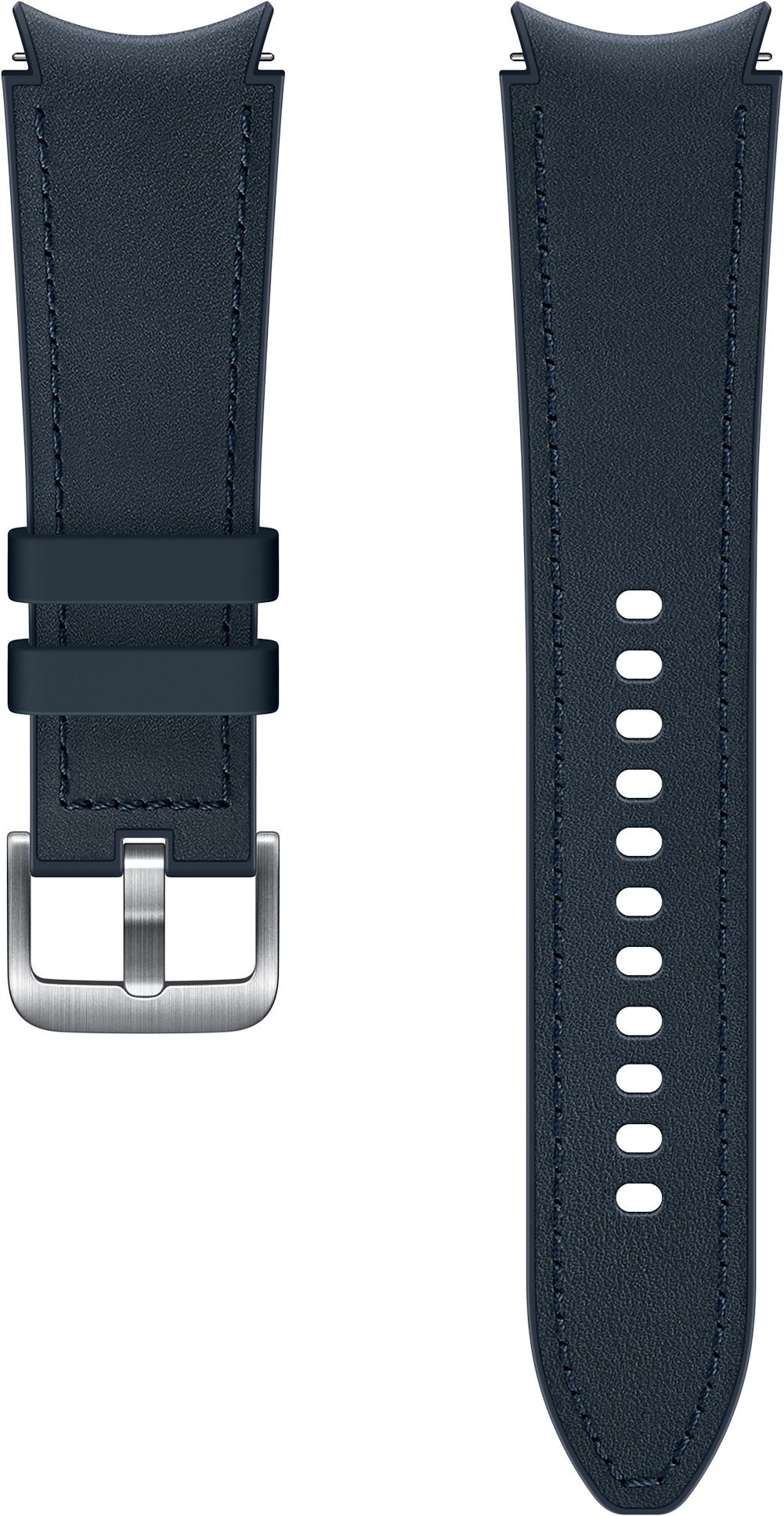 Samsung Hybrid Leather Strap (size M/L) Blue Watch Strap