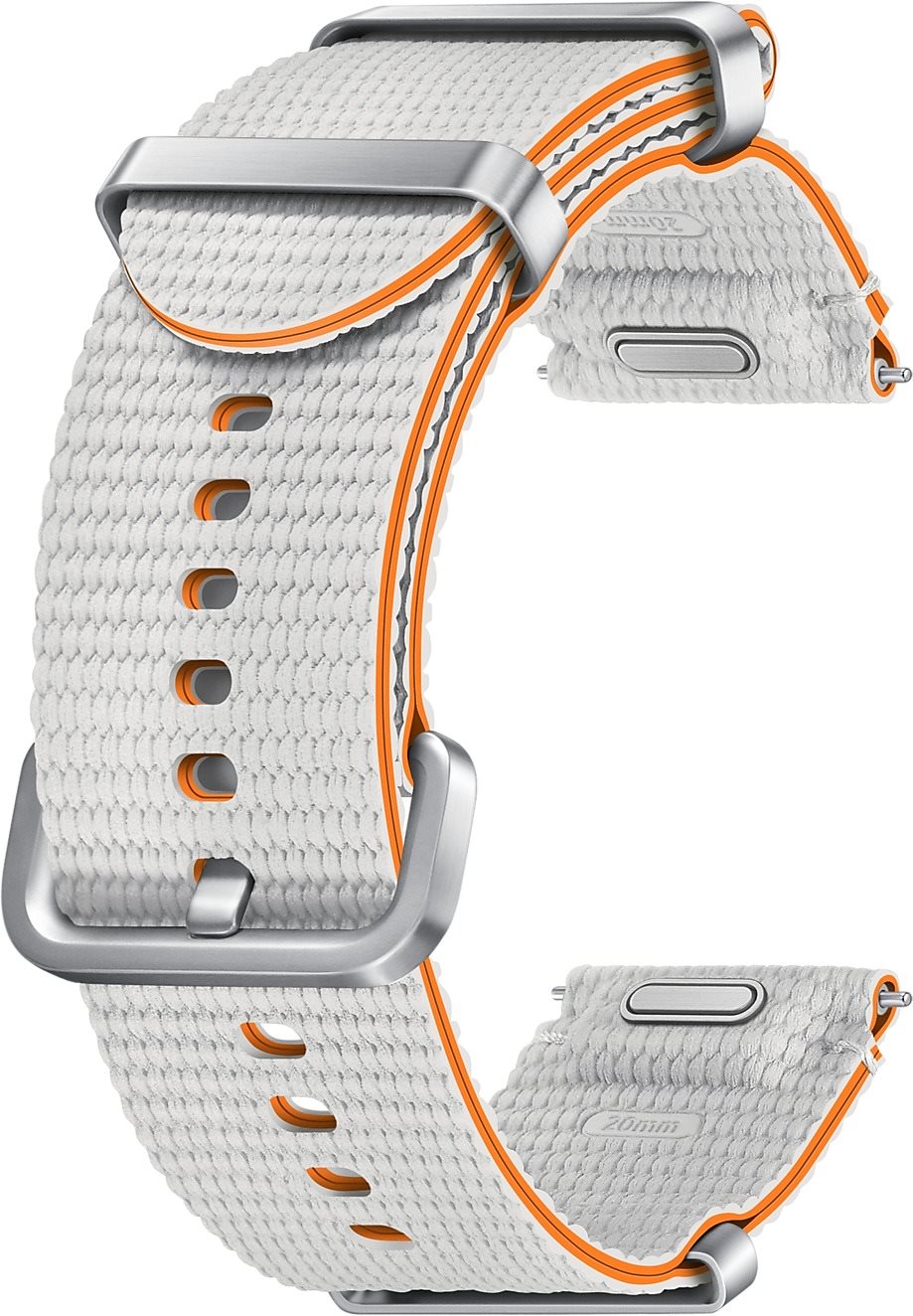 Samsung stílusos sportszíj (M/L méret) - ezüst Szíj