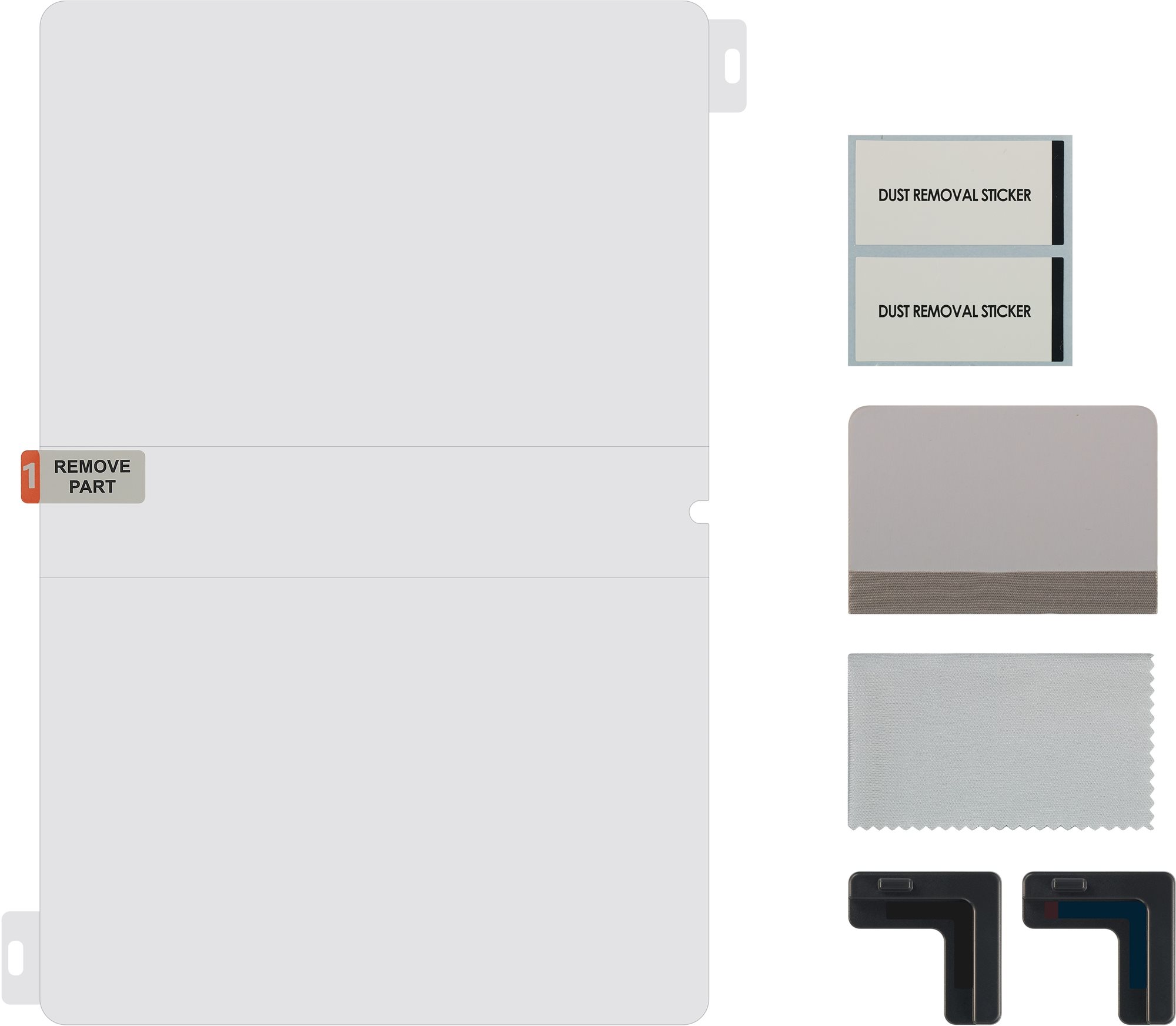 Samsung Galaxy Tab S9/Tab S9 FE Schutzfolie transparent Schutzfolie