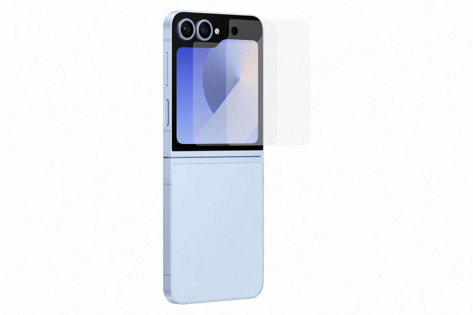 Samsung Galaxy Z Flip6 Schutzfolie Transparent Schutzfolie