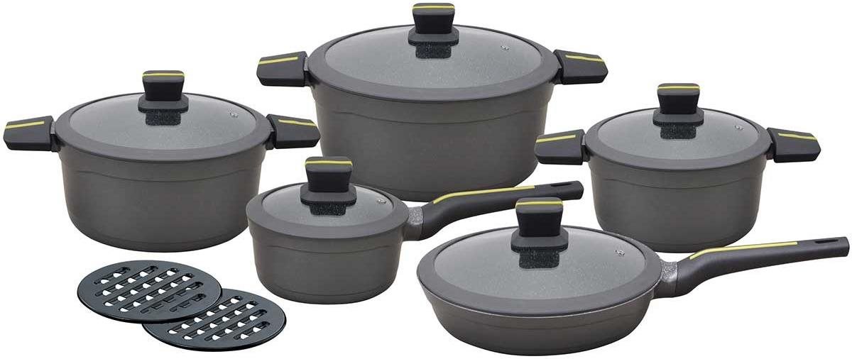 Súprava 12 kusov Žulové hrnce Kb-7358 Dolce Súprava riadu