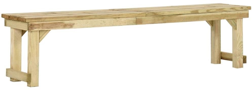 Záhradná lavica 180 cm impregnované borové drevo, 318414 Záhradná...