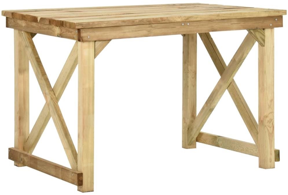 Záhradný stôl 110 × 79 × 75 cm impregnované borovicové drevo,...