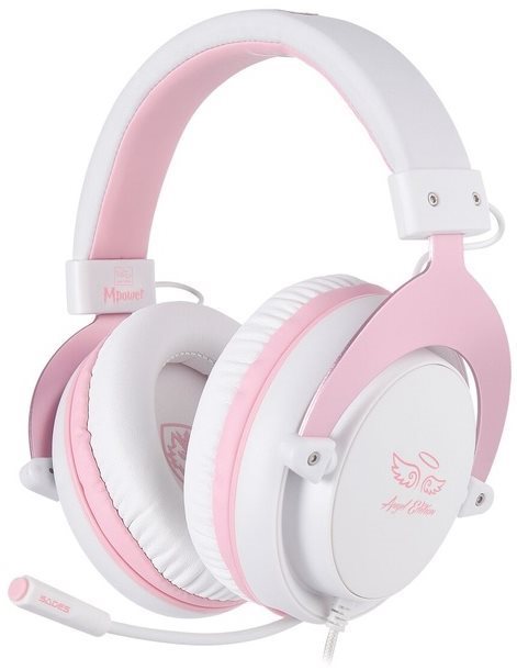Sades Mpower Angel Edition (rose) Casque gamer