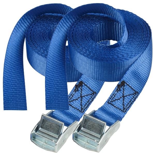 Master Lock – Súprava 2 ks upínacích popruhov s kovovou prackou...