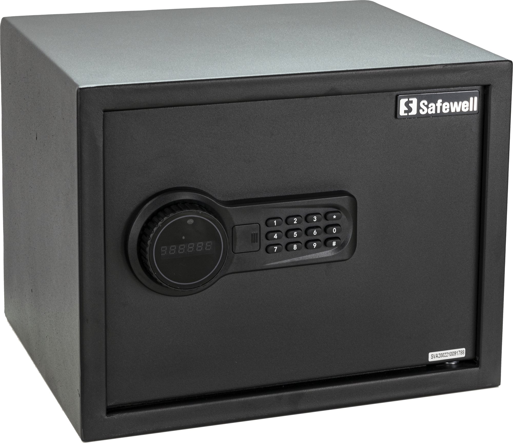SAFEWELL Elektronický sejf 30 l, čierny Sejf