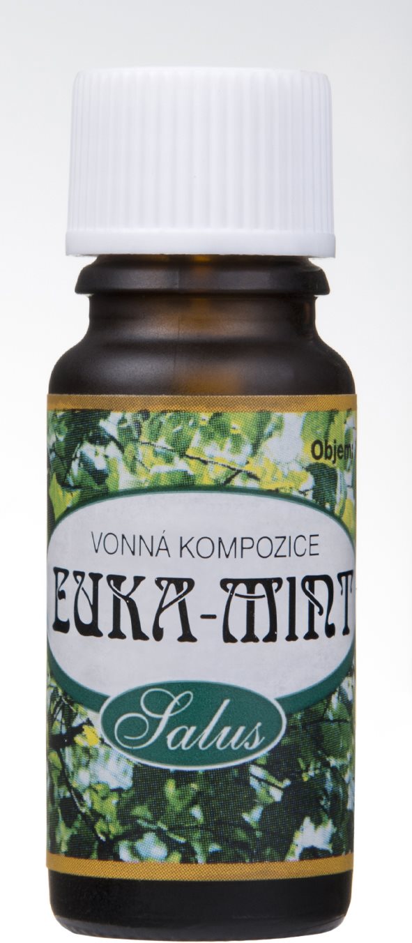 Saloos 100 % zmes prírodných esenciálnych olejov Euka-Mint 10 ml...