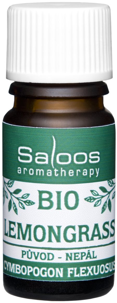Saloos BIO Lemongrass 5 ml Esenciálny olej