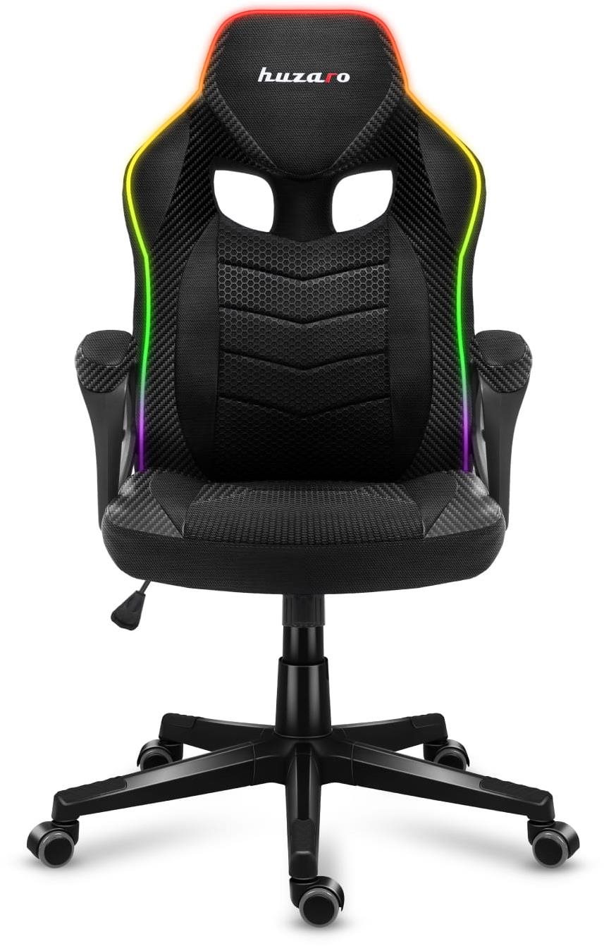 Huzaro Herná stolička HZ-Force 2.5, RGB mesh, čierna Herná stolička